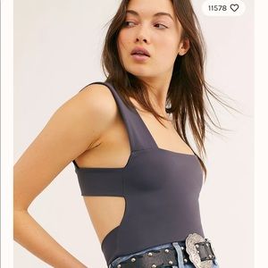 Free People Oh She's Strappy Duo Bodysuit